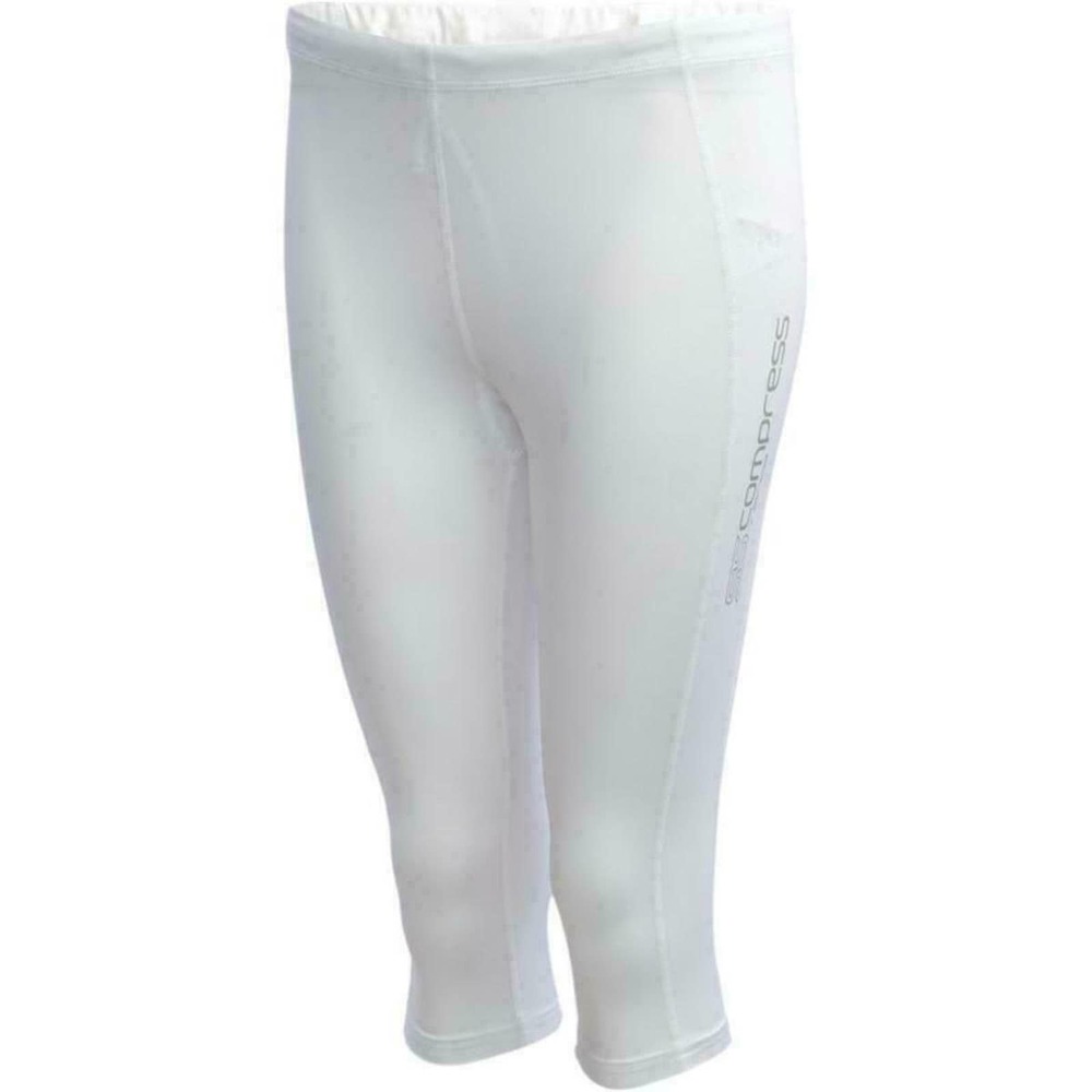 Orca Women's Capri SS Compression Activewear Tights - White